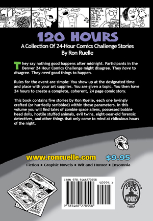 ron ruelle 120 hours 24 hour comics challenge denver